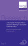 A European Foreign Policy? : Decision-making in European External Policy