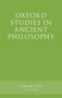 Oxford Studies in Ancient Philosophy, Volume 46