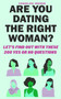 Are you dating the right Woman : Let's Find Out With These 200 Yes or No Questions : 3 by Yakalou Media - Paperback