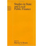 Studies in State and Local Public Finance