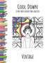 Cool Down - Livro para colorir para adultos : Vintage by York P Herpers - Paperback