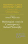 Meinongian Issues in Contemporary Italian Philosophy
