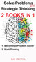 Solve Problems With Strategic Thinking 2 books in 1 : Becomes a Problem Solver - Start Thinking by Ray Crystal - Hardback