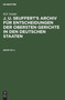 H.F. Schutt: J. A. Seuffert's Archiv Fur Entscheidungen Der Obersten Gerichte in Den Deutschen Staaten. Band XXI-L