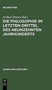 Die Philosophie im letzten Drittel des neunzehnten Jahrhunderts : 845 Die Philosophie im letzten Drittel des neunzehnten Jahrhunderts : 845