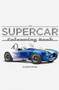 The Supercar Colouring Book by Rob Gardiner - Hardback