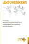 Women empowerment and sustainable development