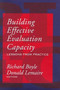 Building Effective Evaluation Capacity : Lessons from Practice