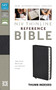 NIV Thinline Reference Bible Indexed, Black Bonded Leather
