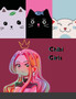 Chibi Girls : For Kids Gorgeous Cute Anime Girls Set In Fun Fantasy Manga Scenes by Magnificent Maxim - Paperback