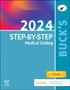 Buck's Step-by-Step Medical Coding, 2024 Edition by Elsevier - Paperback