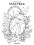 Livre de coloriage pour adultes Insectes 1 : 1 by Nick Snels - Paperback