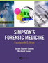 Simpson's Forensic Medicine, 14th Edition by Jason Payne-James - Paperback