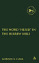 Word "Hesed" in the Hebrew Bible : No. 157.