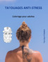 Tatouages Anti-Stress : Livre de coloriage de Tatouages pour Adultes by Azur Creation - Paperback