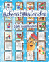 Adventskalender : zum ausmalen fur Kinder by Lea Rose - Paperback