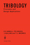 Tribology : Principles and Design Applications by R. ARNELL - Paperback