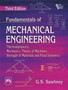 Fundamentals of Mechanical Engineering : Thermodynamics, Mechanics, Theory of Machines, Strength of Materials and Fluid Dynamics by G.S. Sawhney - Paperback
