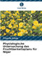 Physiologische Untersuchung des Fruchtbarkeitsplans fur Niger by Priyanka Bonde - Paperback
