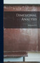 Dimesional Analysis by Pw Bridgman - Hardback