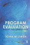 Program Evaluation : Forms and approaches by John M Owen - Hardback