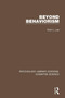 Beyond Behaviorism by Vicki L. Lee - Paperback