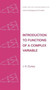 Introduction to Functions of a Complex Variable by J.H. Curtiss - Hardback