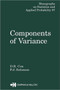 Components of Variance by D.R. Cox - Hardback