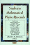 Studies in Mathematical Physics Research by Charles V Benton - Hardback