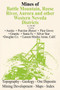 Mines of Western Nevada by J M Hill - Paperback