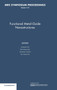 Functional Metal-Oxide Nanostructures: Volume 1174 by Junqiao Wu - Hardback