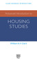 Advanced Introduction to Housing Studies by William A.V. Clark - Paperback