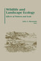Wildlife and Landscape Ecology : Effects of Pattern and Scale by John A. Bissonette - Paperback