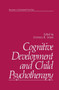 Cognitive Development and Child Psychotherapy by Stephen R. Shirk - Paperback