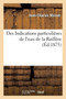 Des Indications Particulieres de l'Eau de la Raillere by Jean-Charles Moinet - Paperback