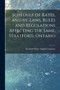 Schedule of Rates, and By-laws, Rules and Regulations Affecting the Same, Stratford, Ontario [microform] by Stratford Water Supply Company - Paperback