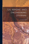 S.A. Mining and Engineering Journal; 27, pt.1, no.1376 by Anonymous - Paperback
