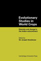 Evolutionary Studies in World Crops : Diversity and change in the Indian subcontinent by Joseph Hutchinson - Paperback
