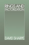 Rings and Factorization by David Sharpe - Hardback