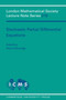 Stochastic Partial Differential Equations by Alison Etheridge - Paperback