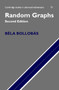 Random Graphs by Bela Bollobas - Hardback