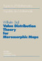 Value Distribution Theory for Meromorphic Maps by Stoll Wilhelm Stoll - Paperback