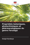 Proprietes botaniques, phytochimiques et pharmacologiques du genre Ferulago by Songul Karakaya - Paperback