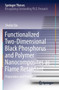 Functionalized Two-Dimensional Black Phosphorus and Polymer Nanocomposites as Flame Retardant : Preparation and Properties by Shuilai Qiu - Paperback