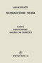 Mathematische Werke : Zweiter Band Zahlentheorie Algebra und Geometrie by Adolf Hurwitz - Paperback