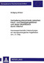 Verhaltensunterschiede zwischen Hoch- und Niedrigaengstlichen und deren Modifikation durch Alkohol : Humanexperimentelle Untersuchungen zur neuropsychologischen Angsttheorie von J.A. Gray by Wolwer Wolfgang Wolwer - Paperback