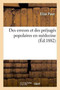 Des Erreurs Et Des Prejuges Populaires En Medecine by Elise Pauc - Paperback