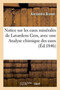 Notice Sur Les Eaux Minerales de Lavardens Gers, Avec Une Analyse Chimique Des Eaux by Branet - Paperback