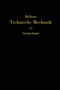 Hoehere technische Mechanik : Nach Vorlesungen by Istvan Szabo - Paperback