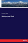 Mutter Und Kind by Carmen Sylva - Paperback
